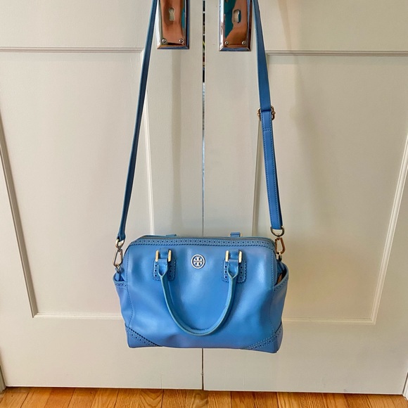 Tory Burch - Cornflower blue handbag. Beautiful color. Used condition. - Picture 2 of 10